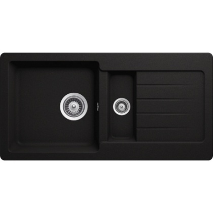 SCHOCK zlewozmywak TYPOS D-150S Nero CRISTALITE
