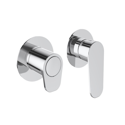 Ramon Soler Bateria prysznicowa podtynkowa, chrom, ALEXIA 3-wyjściowa