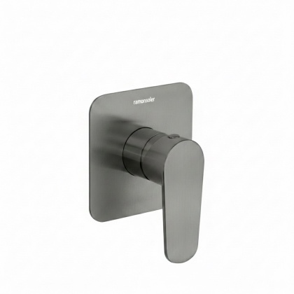 Ramon Soler Bateria prysznicowa podtynkowa, grafit, ALEXIA 1-wyjściowa