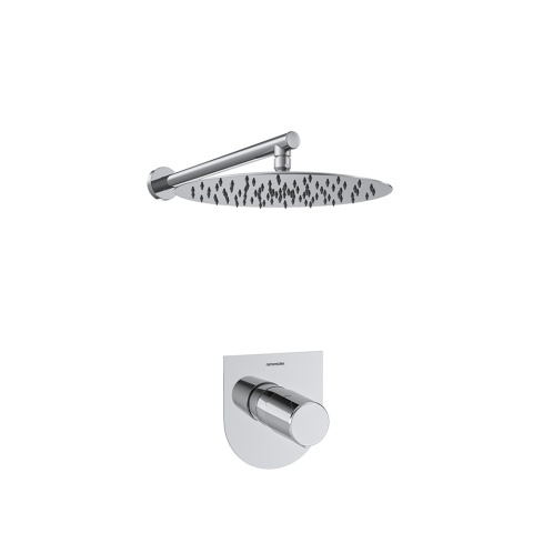 Ramon Soler Zestaw prysznicowy podtynkowy, chrom, TZAR 1-wyjściowy