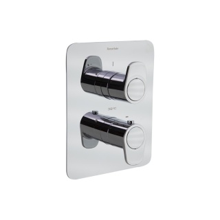 Ramon Soler Bateria prysznicowa termostatyczna podtynkowa, chrom, ALEXIA 2-wyjściowa