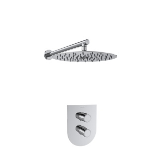 Ramon Soler Zestaw prysznicowy podtynkowy termostatyczny, chrom, TZAR 1-wyjściowy