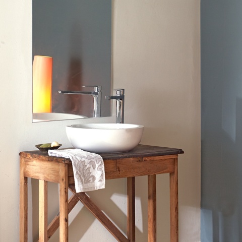 Ramon Soler Bateria umywalkowa XL COLD START, chrom, ALEXIA