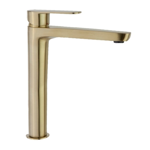 Ramon Soler Bateria umywalkowa XL COLD START, szczotkowane złoto, ALEXIA