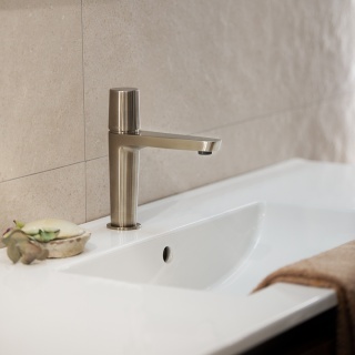 Ramon Soler Bateria umywalkowa, szczotkowana stal, TZAR