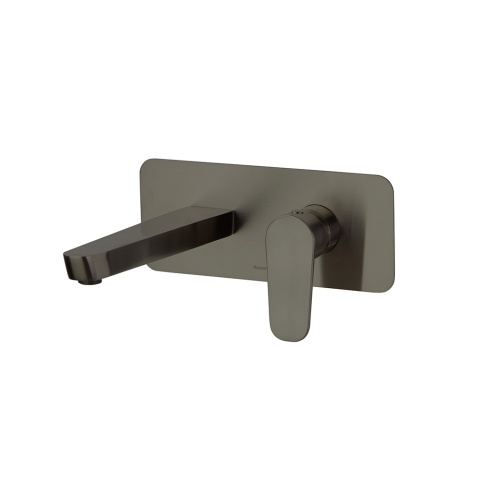 Ramon Soler Bateria umywalkowa ścienna, grafit, ALEXIA