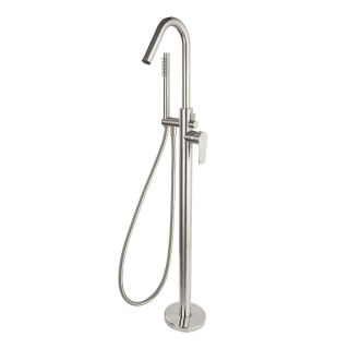 Ramon Soler Wolnostojąca bateria wannowa z zestawem prysznicowym, chrom, ALEXIA