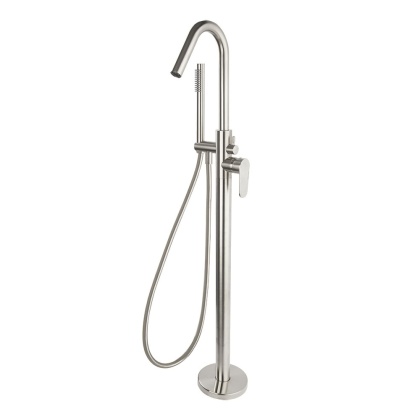 Ramon Soler Wolnostojąca bateria wannowa z zestawem prysznicowym, chrom, ALEXIA