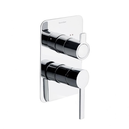 Ramon Soler bateria prysznicowa podtynkowa DRAKO chrom 2-wyjściowa