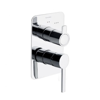 Ramon Soler bateria prysznicowa podtynkowa DRAKO chrom 3-wyjściowa