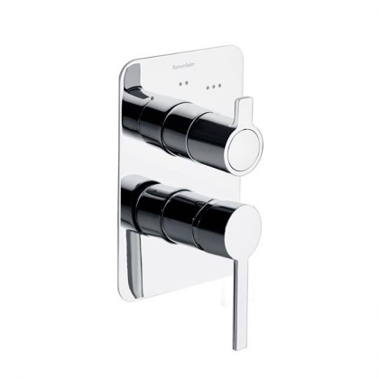 Ramon Soler bateria prysznicowa podtynkowa DRAKO chrom 3-wyjściowa