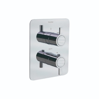 Ramon Soler bateria prysznicowa termostatyczna podtynkowa DRAKO chrom dwukierunkowa