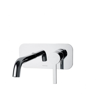 Ramon Soler bateria umywalkowa podtynkowa DRAKO chrom z wylewką 19 cm