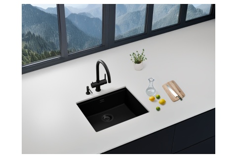 SCHOCK Zestaw BLACK EDITION KIRUNA N-100L Night CRISTADUR® + 629739 + 629051OKB + Elementy w kolorze Puro - LINIA STUDIO