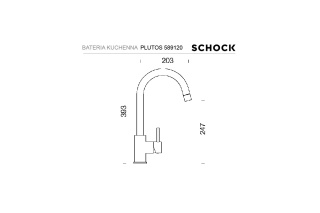 SCHOCK bateria kuchenna PRIMA 533120 Onyx