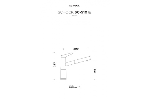 SCHOCK bateria kuchenna SC510120 Magnolia