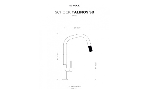 SCHOCK bateria kuchenna Talinos 545120 EDM - LINIA STUDIO