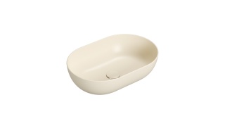 GLOBO umywalka nablatowa 54 × 36 cm Crema