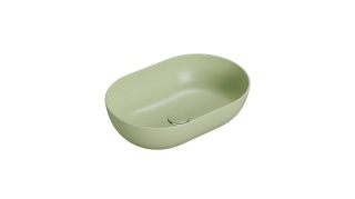 GLOBO umywalka nablatowa 54 × 36 cm Lime