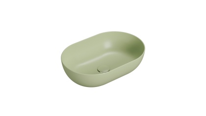 GLOBO umywalka nablatowa 54 × 36 cm Lime