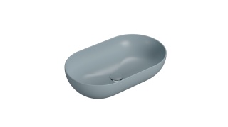 GLOBO umywalka nablatowa 60 × 36 cm Bluette