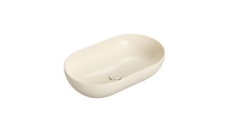 GLOBO umywalka nablatowa 60 × 36 cm Crema