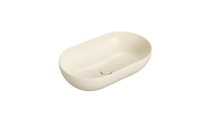 GLOBO umywalka nablatowa 60 × 36 cm Crema