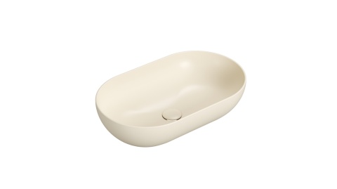 GLOBO umywalka nablatowa 60 × 36 cm Crema