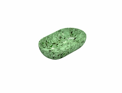 GLOBO umywalka nablatowa 60 × 36 cm Graniglia Verde
