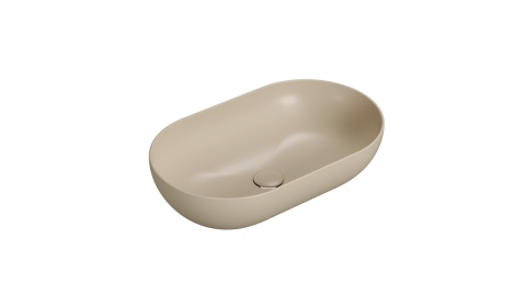 GLOBO umywalka nablatowa 60 × 36 cm Perla