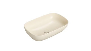 GLOBO umywalka nablatowa 60 × 38 cm Crema