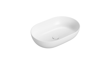 GLOBO umywalka nablatowa 60 × 41 cm Bianco Opaco