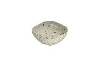 GLOBO umywalka nablatowa 42 × 42 cm Graniglia Beige
