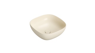 GLOBO umywalka nablatowa 42 × 42 cm Crema