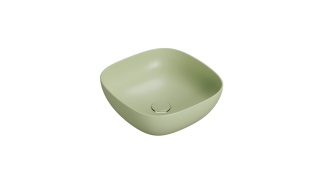 GLOBO umywalka nablatowa 42 × 42 cm Lime