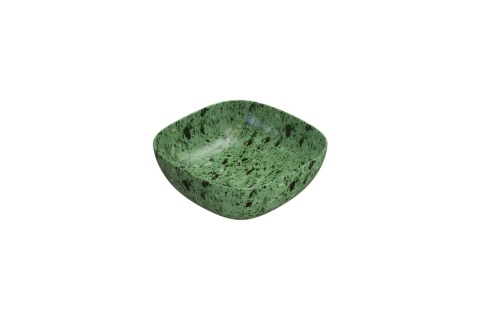 GLOBO umywalka nablatowa 42 × 42 cm Graniglia Verde
