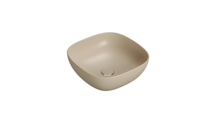 GLOBO umywalka nablatowa 42 × 42 cm Perla