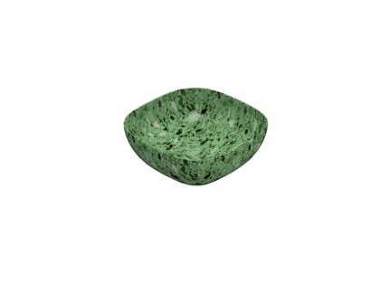 GLOBO umywalka nablatowa 45 × 45 cm Graniglia Verde