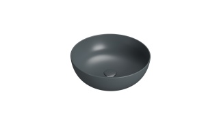 GLOBO umywalka nablatowa Ø45 cm Blu Reale