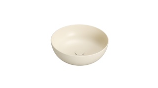 GLOBO umywalka nablatowa Ø45 cm Crema