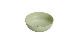 GLOBO umywalka nablatowa Ø45 cm Lime
