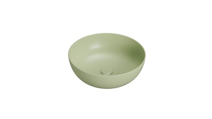 GLOBO umywalka nablatowa Ø45 cm Lime