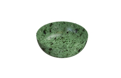 GLOBO umywalka nablatowa Ø45 cm Graniglia Verde