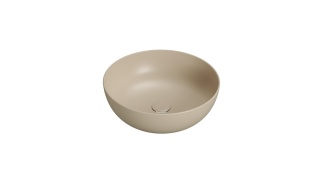 GLOBO umywalka nablatowa Ø45 cm Perla