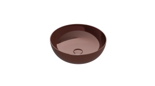 GLOBO umywalka nablatowa Ø45 cm Cherry