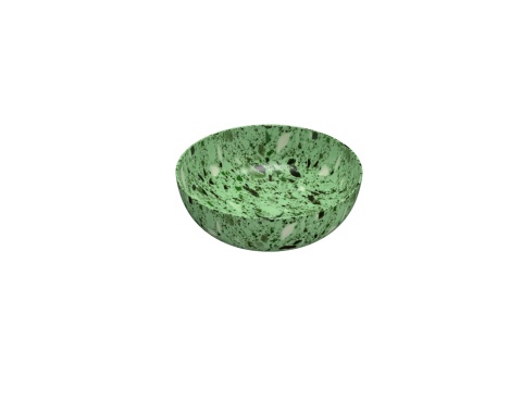 GLOBO umywalka nablatowa Ø48 cm Graniglia Verde