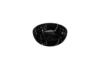GLOBO umywalka nablatowa Ø48 cm Portoro Nero