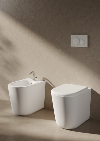 GLOBO bidet stojący - Lalita - Smoke