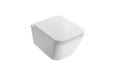 GLOBO miska wc wisząca - Stone - biały połysk