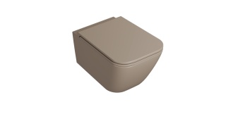 GLOBO miska wc wisząca - Stone - Castagno